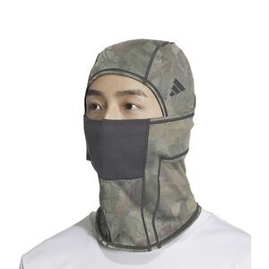 Adidas Alphaskin III Balaclava Camo Hood Reflective Ski Mask | New Sealed!